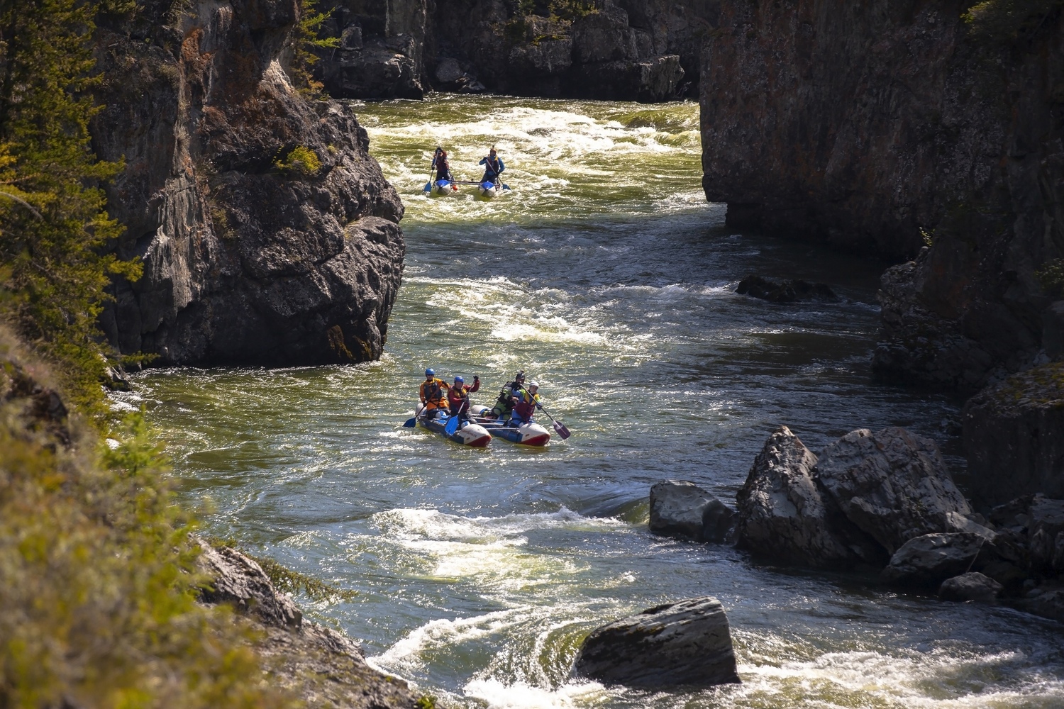 <span style="font-weight: bold;">Верхний Башкаус - Средний и Нижний Чулышман</span>